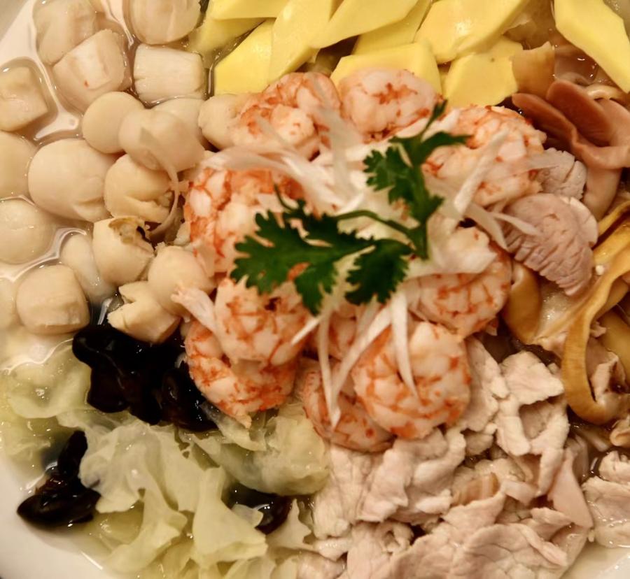 烟台兴华厨具_烟台海肠捞饭时鲜做法_烟台鲁菜火候烹饪