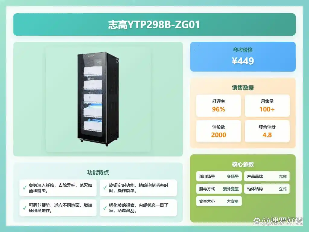 志高消毒柜推荐_志高厨具_志高消毒柜怎么样