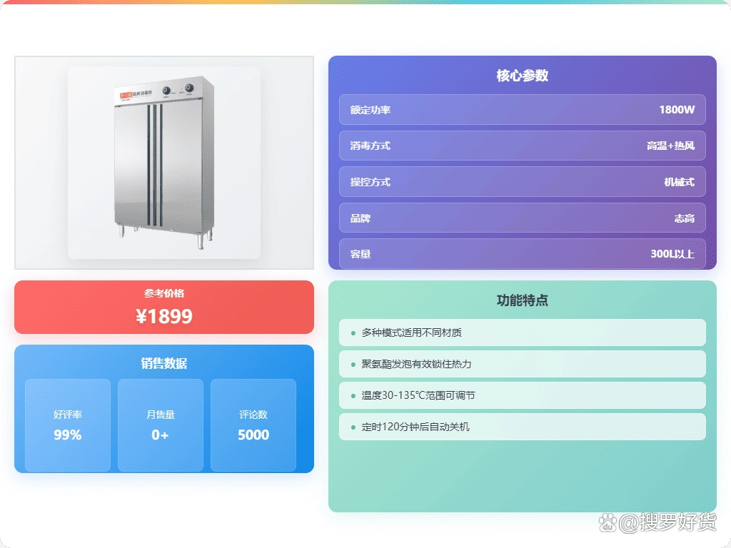 志高消毒柜推荐_志高消毒柜怎么样_志高厨具