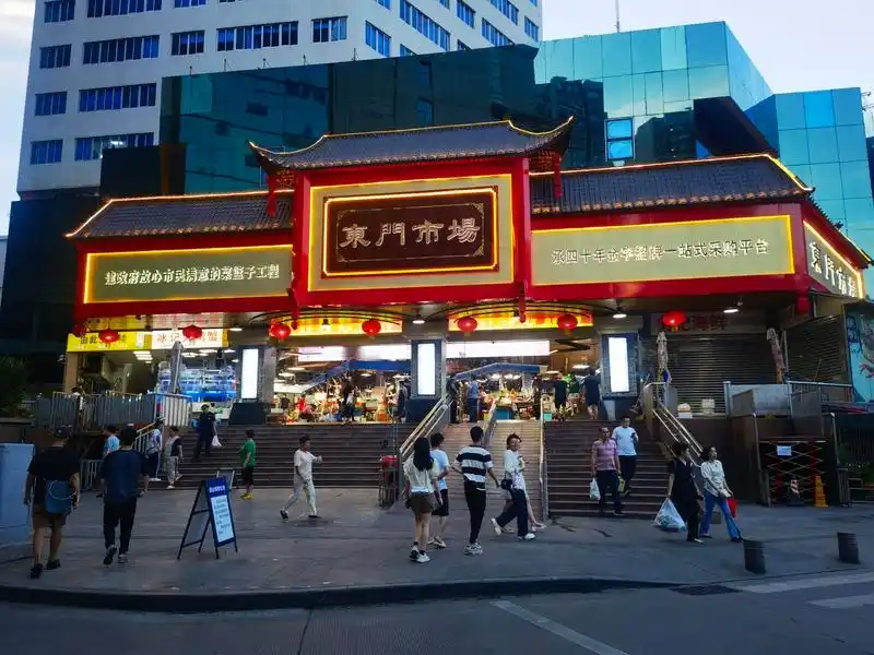 深港两地熟客买菜故事_深圳东门市场历史变迁_东门老街厨具市场